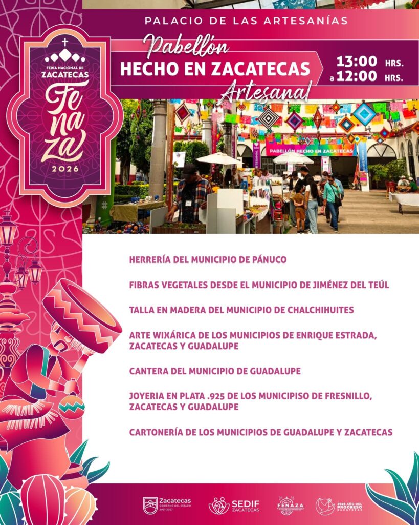 pabellón artesanal fenaza 2026