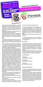 convocatoria cartel feria Zacatecas