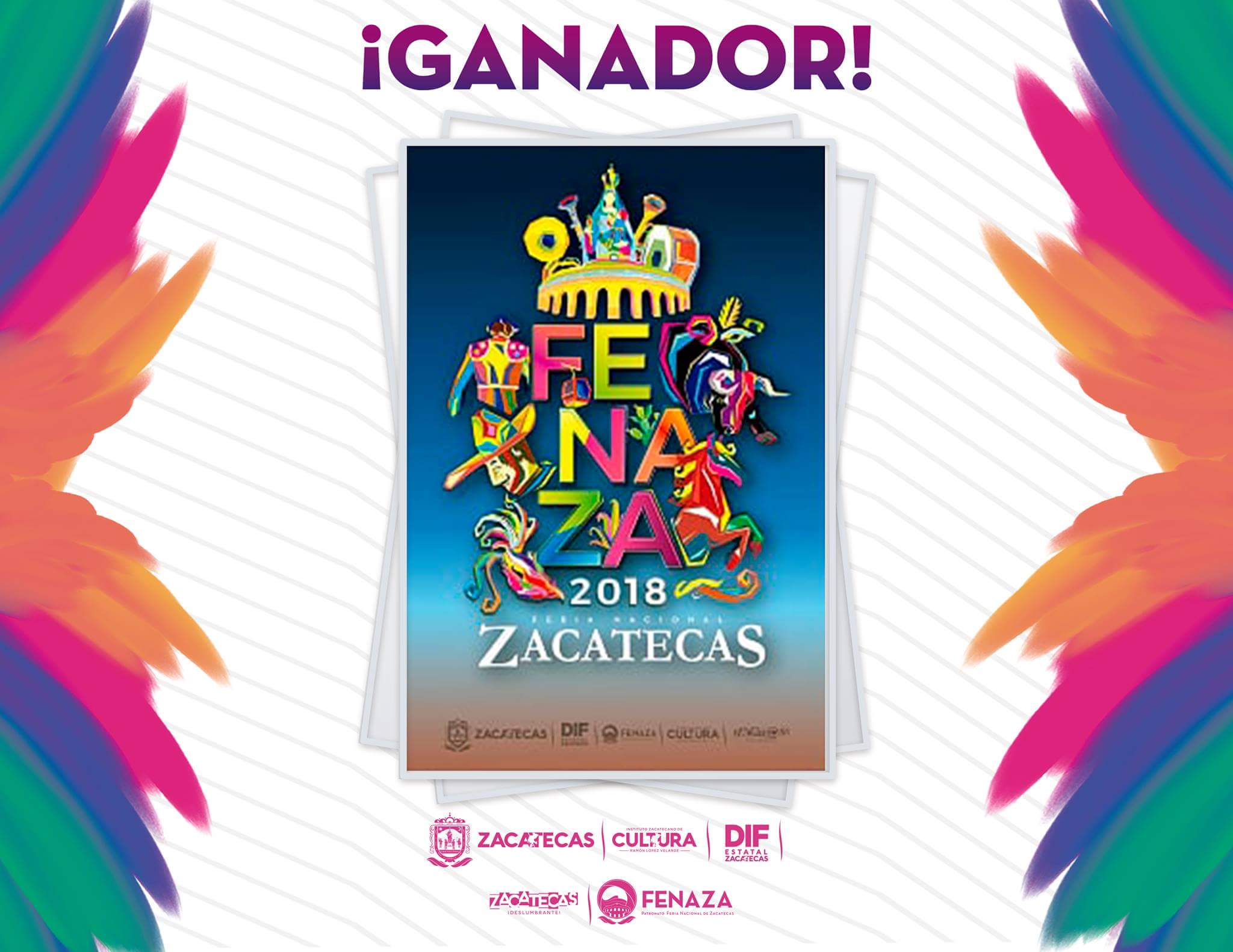 Cartel ganador Fenaza 2018