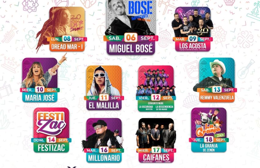 artistas teatro del pueblo fenaza 2025 feria zacatecas 2025