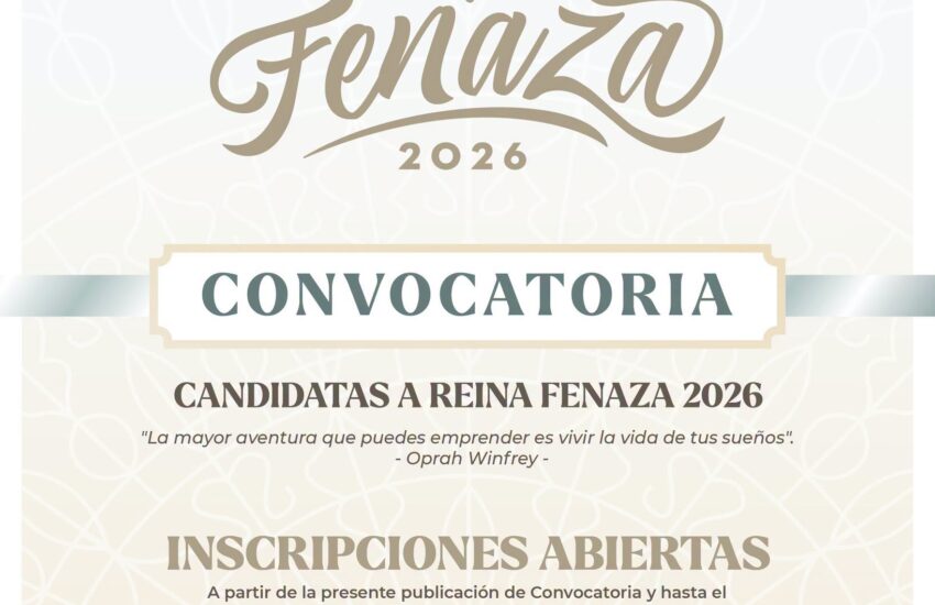 convocatoria reina fenaza 2026